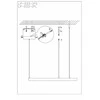 Pakabinamas šviestuvas Light_Presti Šviestuvas lubų Light Prestige Midway, 35 W, LED, 3000 °K