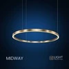 Pakabinamas šviestuvas Light_Presti Šviestuvas lubų Light Prestige Midway, 35 W, LED, 3000 °K