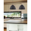 TK Lighting Lampa wisząca na E27 do salonu metalowy klosz FARO 3194