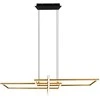 Pakabinamas šviestuvas Pakabinamas LED šviestuvas TRIO SALINAS, 34W, max 4200lm, 3000K, dimeriuojamas, 100x40xh150 cm