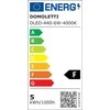 Įleidžiamas šviestuvas Domoletti Ledo Slim DLED-440, 4000°K, LED, baltos spalvos.