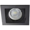 Įleidžiamas šviestuvas KANLUX ALREN, IP20, 220V/12V, 9,9x9,9x2,5 cm, juodos sp.