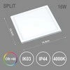 Lampa padziļinājums Tope Split, 4000°K, LED, balta krās.