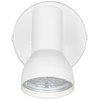 Taškinis šviestuvas REALITY CANTAR, 1 x GU10, max 5 W, baltos/chromo sp, Ø11x8cm