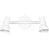 Taškinis šviestuvas REALITY CANTAR, 2 x GU10, max 2 x 5 W, baltos/chromo sp, 25x8x12,5cm