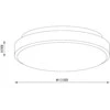 Lubinis šviestuvas Domoletti CEILING LED LIGHT NATA 4000K 41CM WOOD
