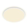 Lampa plafonai Philips SuperSlim, 2700°K, LED, balta