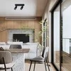 Lubinis šviestuvas Domoletti CEILING LIGHT ALVEO 2XGU10 ML0295 Juodas