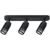 Lubinis šviestuvas Domoletti CEILING LIGHT ALVEO 3XGU10 ML0296 Juodas