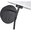 Sieninis šviestuvas Kinkiet Domoletti WALL LAMP RAMZI 18237-BK 60W E27 3W LED
