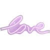 Sieninis šviestuvas Standart WALL LED LIGHT PARTY LOVE RGB USB