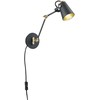 Sieninis šviestuvas Lampa siena Trio Edward 208870132, E14, 1 x 40 W