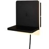 Sieninis šviestuvas Sieninis LED šviestuvas TRIO FAIRFIELD, 9 W 900 lm, 3000 K, 12x16x14cm su telefono krovimu
