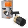 Ledvance Akcentinis šviestuvas į vienfazį bėgelį TRACKLIGHT SPOT, GU10, juodos/aukso sp.