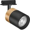 Ledvance Akcentinis šviestuvas į vienfazį bėgelį TRACKLIGHT SPOT, GU10, juodos/aukso sp.