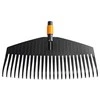 Lapų grėbimo ventiliatorius Fiskars QuikFit 135013/1000642, be rankenos, 520 mm, juodas/oranžinis.