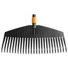 Lapų grėbimo ventiliatorius Fiskars QuikFit 135013/1000642, be rankenos, 520 mm, juodas/oranžinis.