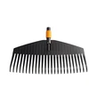 Lapų grėbimo ventiliatorius Fiskars QuikFit 135013/1000642, be rankenos, 520 mm, juodas/oranžinis.