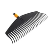 Lapų grėbimo ventiliatorius Fiskars QuikFit 135013/1000642, be rankenos, 520 mm, juodas/oranžinis.