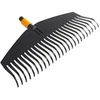 Lapų grėbimo ventiliatorius Fiskars QuikFit 135013/1000642, be rankenos, 520 mm, juodas/oranžinis.