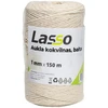 Lasso Aukla medvilninė balta 150m