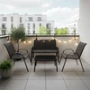 Lauko baldų komplektas Gardena Outdoor furniture set Rivet KD. juodas