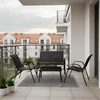 Lauko baldų komplektas Gardena Outdoor furniture set Rivet KD. juodas