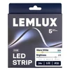 LED STRIP LEMLUX COB 5M. 14W/m. 1890LM. 3000K. IP20