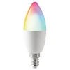 LED lemputė BESK Tuya Wi-Fi RGB C37 E14 6W Šilta balta