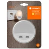 Sieninis šviestuvas Ledvance Nakts lampa lunetta usb
