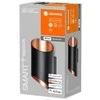 Sieninis šviestuvas Ledvance Smart 12W paviršinis šviestuvas, juodas, 3000…6500K, išmanus+WiFi valdymas