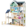 Lėlių namas EcoToys Maya Residence, įvairių spalvų