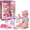 Lėlė - Naujagimis su priedais Zapf Creation Baby born Emma 834800, 43 cm, įvairiaspalvė