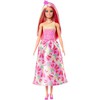 Mattel BARBIE DREAMTOPIA princesė rausva suknele (HRR08)