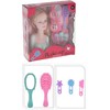 Lėlės galva su priedais Make-up S34937110, 13 cm, įvairių spalvų