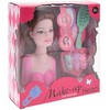 Lėlės galva su priedais Make-up S34937111, 13 cm, įvairių spalvų