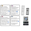 Šviestuvas plafonas Tope Boston 6004000084, LED, 3000 - 6500 °K, 2 x 36 W