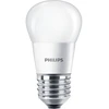 Lemputė Philips LED, P45, 2700 °K, E27, 5 W, 450 lm