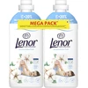 Audinių minkštiklis Lenor Sensitive Cotton Fresh, 2x1,239 l (118 Skalbimų)