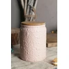 Domoletti CANISTER BAMB LID Rožinis 9.2X15.6CM 730ML