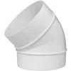 Ventiliacijos alkūnė EUROPLAST AL125-45, D125 45°