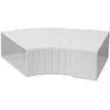 Ventiliacijos alkūnė EUROPLAST KLH15-60 110 x 55mm 15–60°