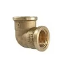 Līkums TDM Brass 200, 90 °, 1 1/4", misiņš