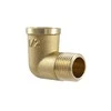 Alkūnė TDM Brass 210P, 90 °, 1/2", žalvaris