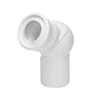 Unitazo alkūnė Tycner 671, reguliuojamoji, Ø 110 mm, balta