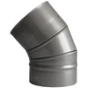 Kaminų alkūnė WADEX 115. D160 mm 45°