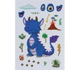 Centrum DECORATION STICKERS SET DINO 3 SHEETS