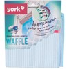 Mikropluošto šluostė langams YORK WAFFLE, 1 vnt.