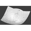 Lubinis sietynas Trio Spirelli 604400201, E27, 2 x 40 W