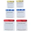 Maišeliai užspaudžiami daugkartiniai 70ml/150ml/400ml 6 vnt. ALPINA 871125225425